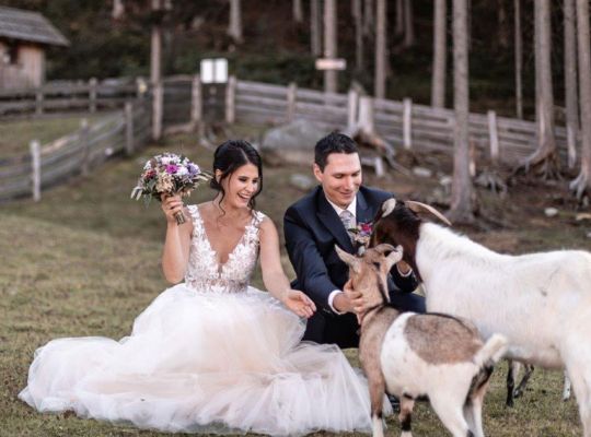 Hochzeitspaar Hochzeitsplanerin Gerti Unterberger